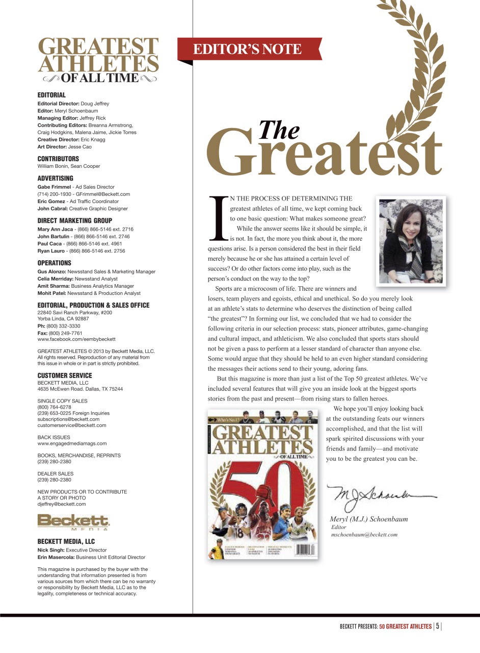 Beckett Basketball Magazine Preview Pages