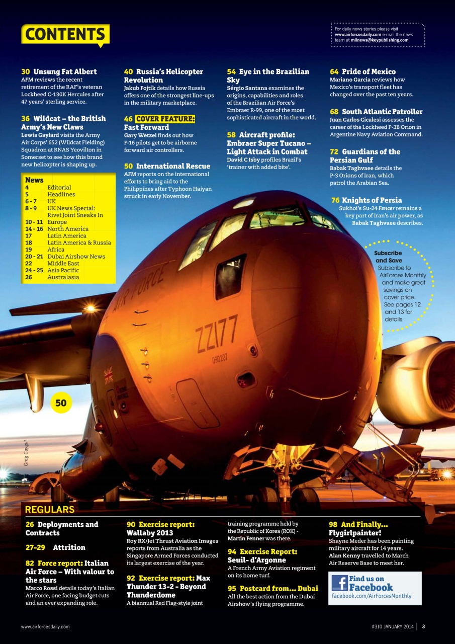 AirForces Monthly Preview Pages
