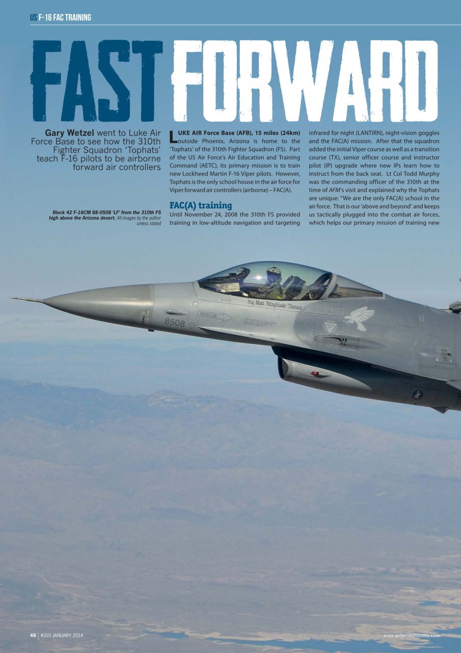 AirForces Monthly Preview Pages