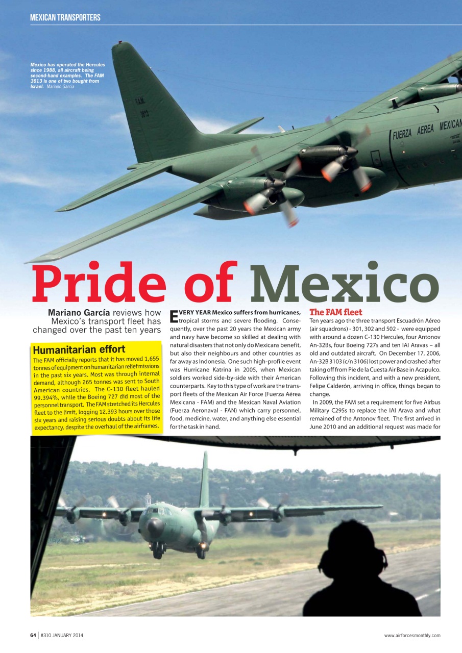 AirForces Monthly Preview Pages