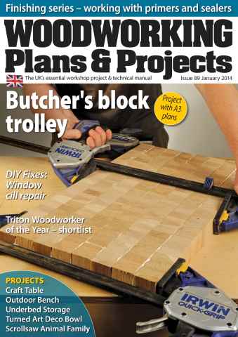 Woodworking Crafts Magazine issue January 2014