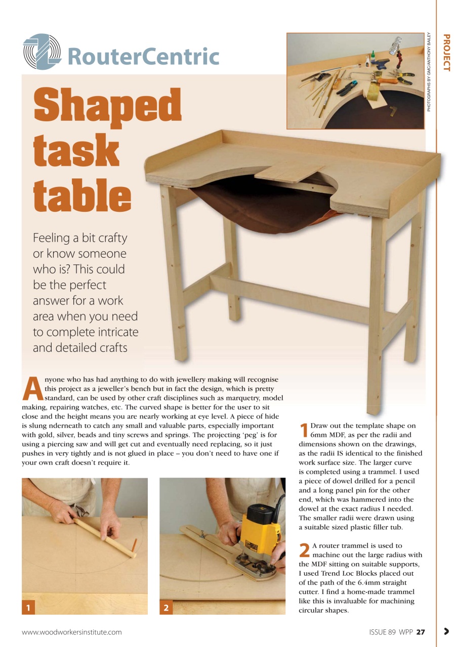 Woodworking Crafts Magazine Preview Pages