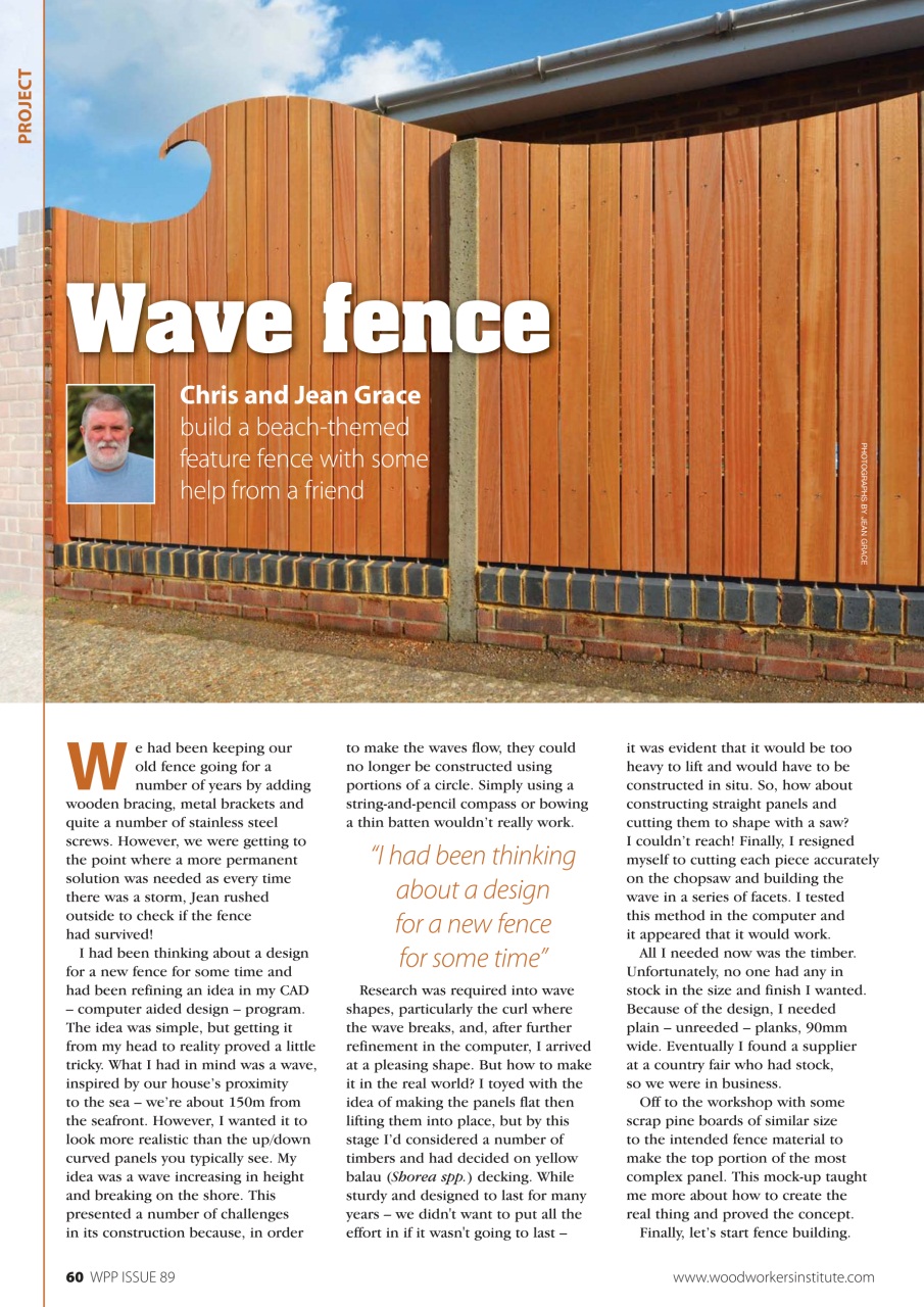 Woodworking Crafts Magazine Preview Pages