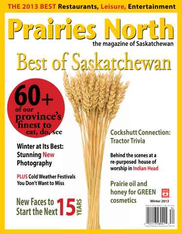 Prairies North Magazine issue Winter 2013