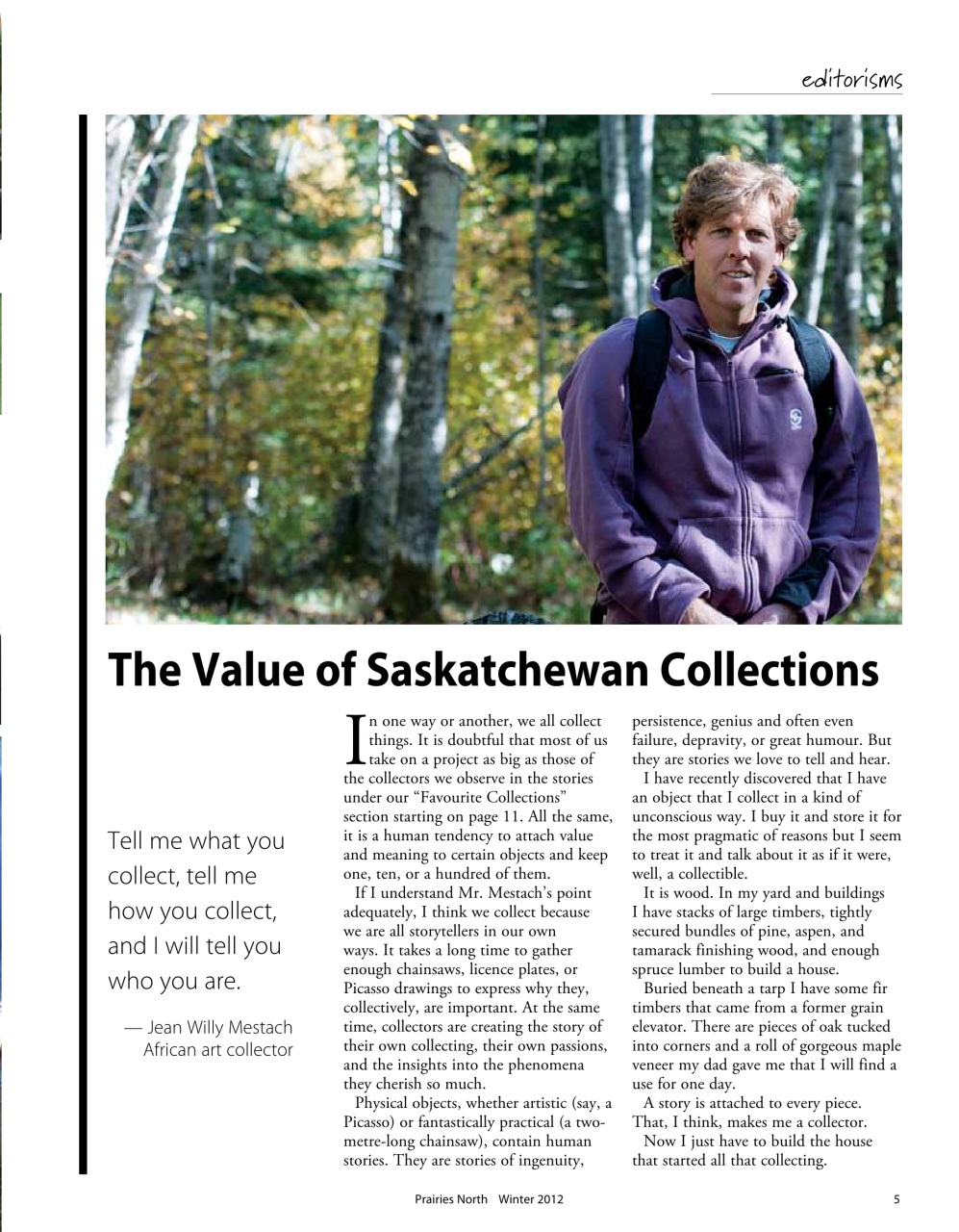 Prairies North Magazine Preview Pages