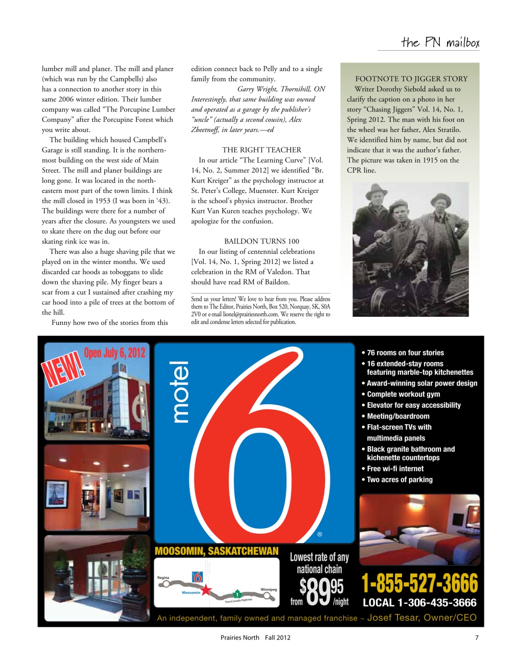 Prairies North Magazine Preview Pages