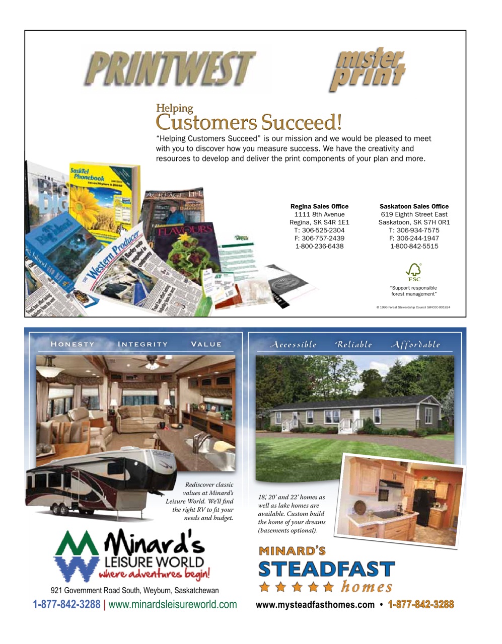 Prairies North Magazine Preview Pages