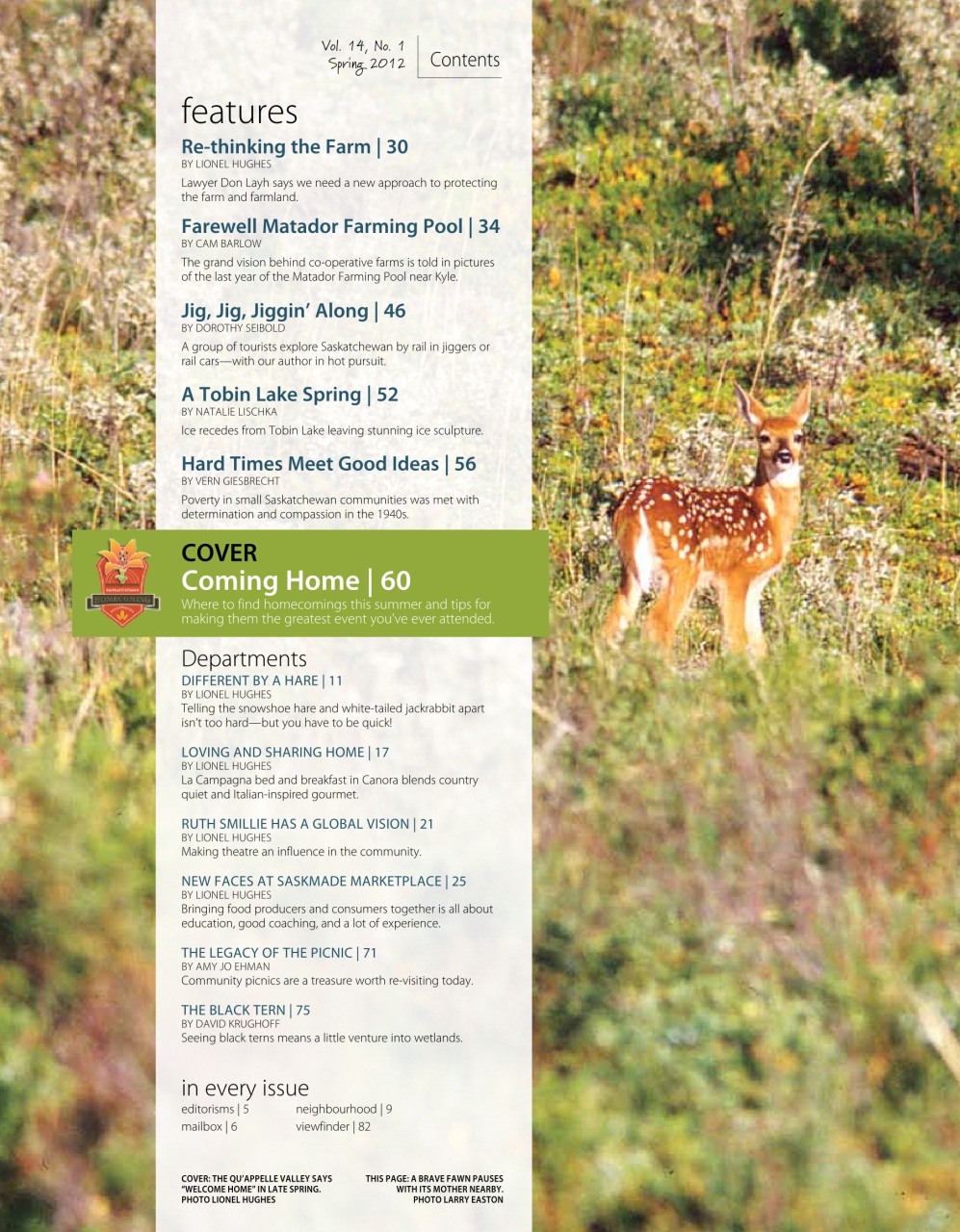 Prairies North Magazine Preview Pages