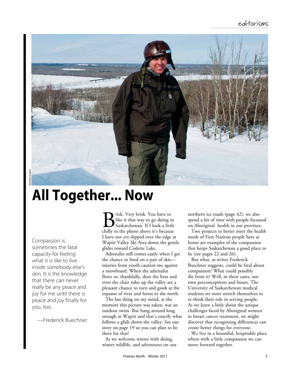 Prairies North Magazine Preview Pages