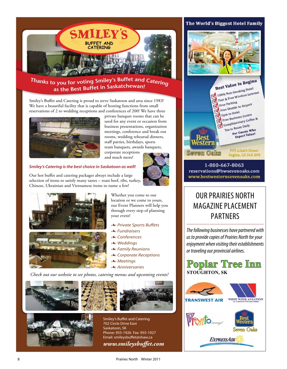 Prairies North Magazine Preview Pages