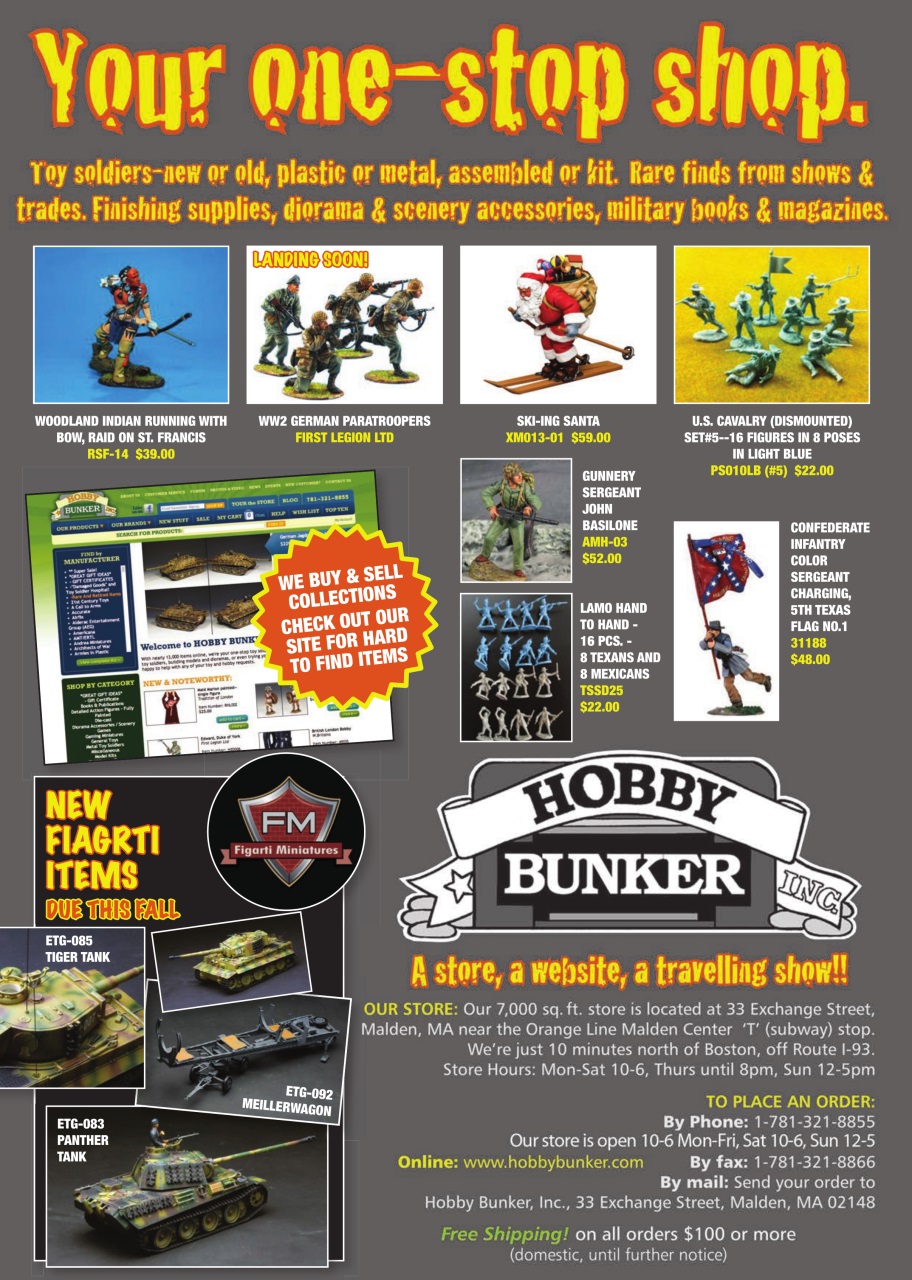 Toy Soldier & Model Figure Preview Pages