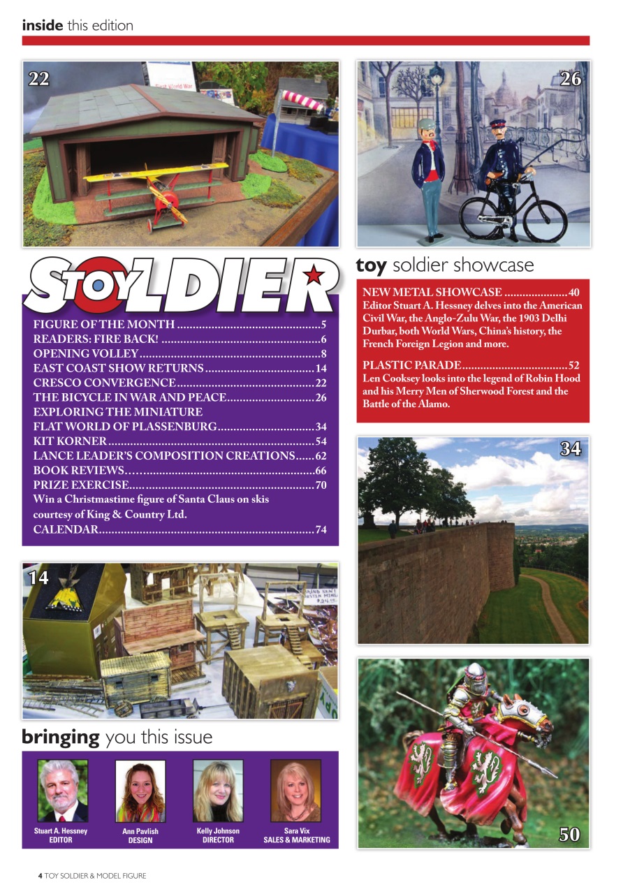 Toy Soldier & Model Figure Preview Pages