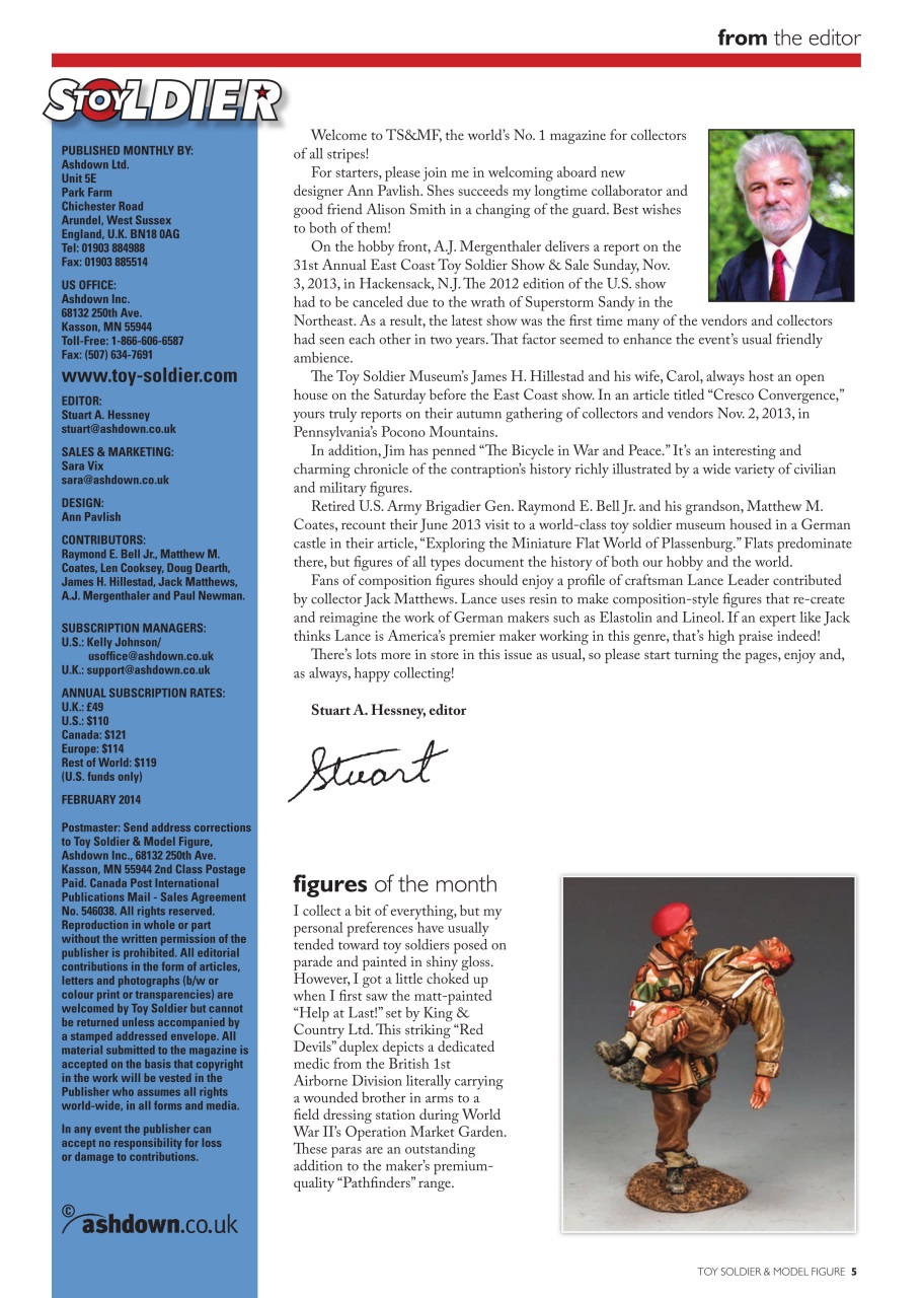 Toy Soldier & Model Figure Preview Pages