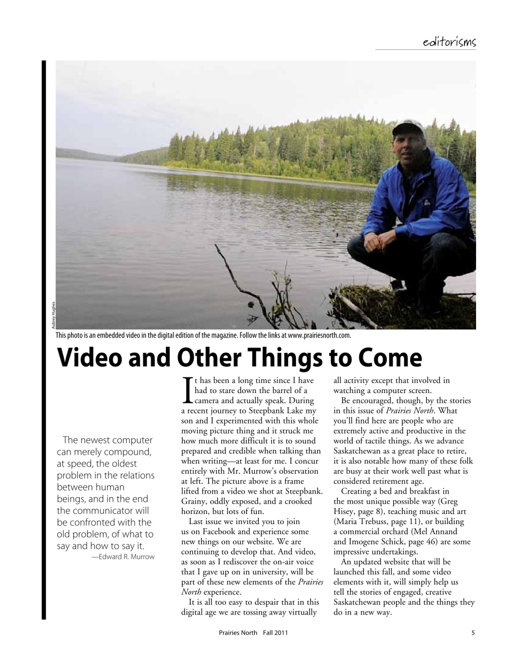 Prairies North Magazine Preview Pages