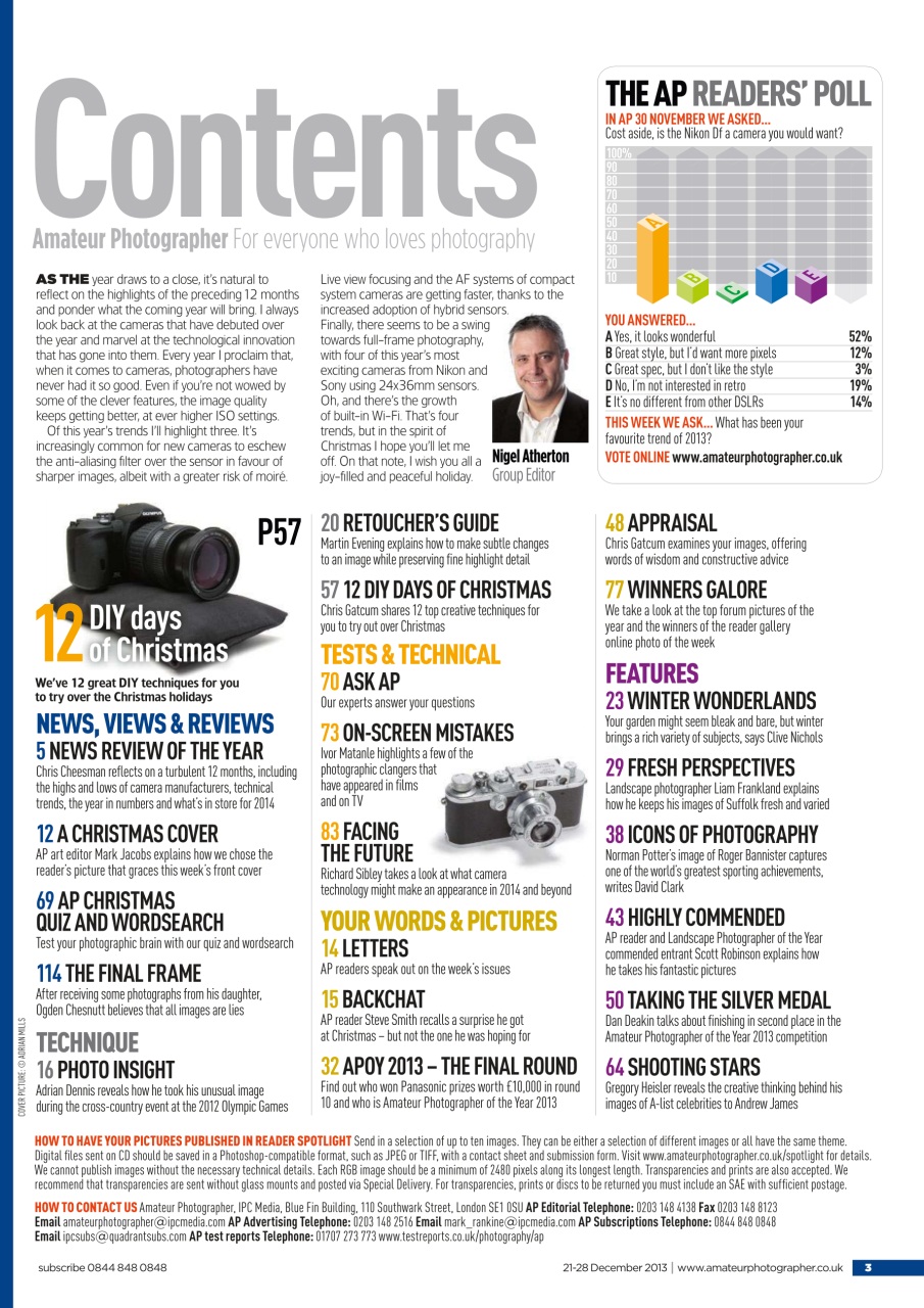 Amateur Photographer Preview Pages