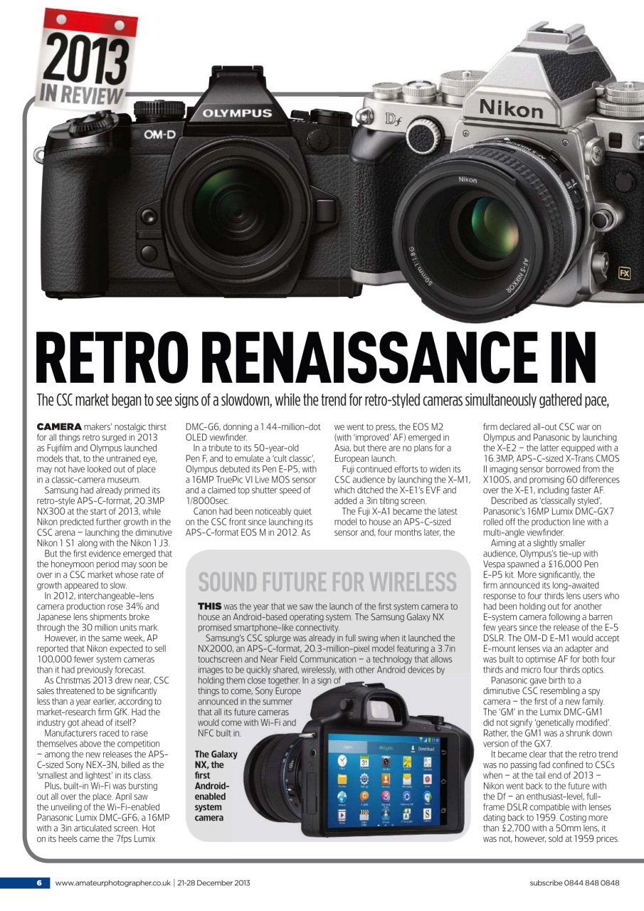 Amateur Photographer Preview Pages