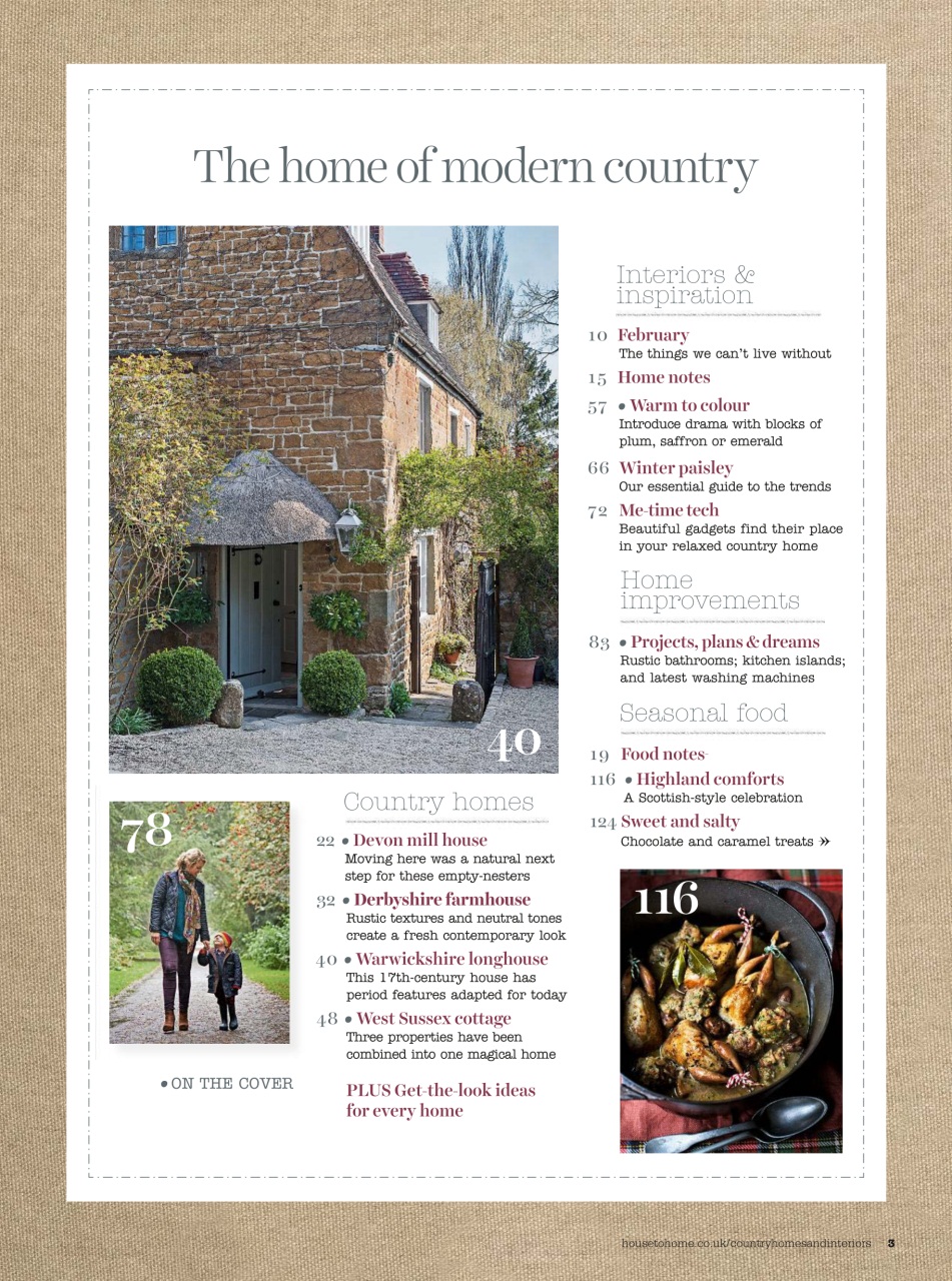 Country Homes & Interiors Preview Pages