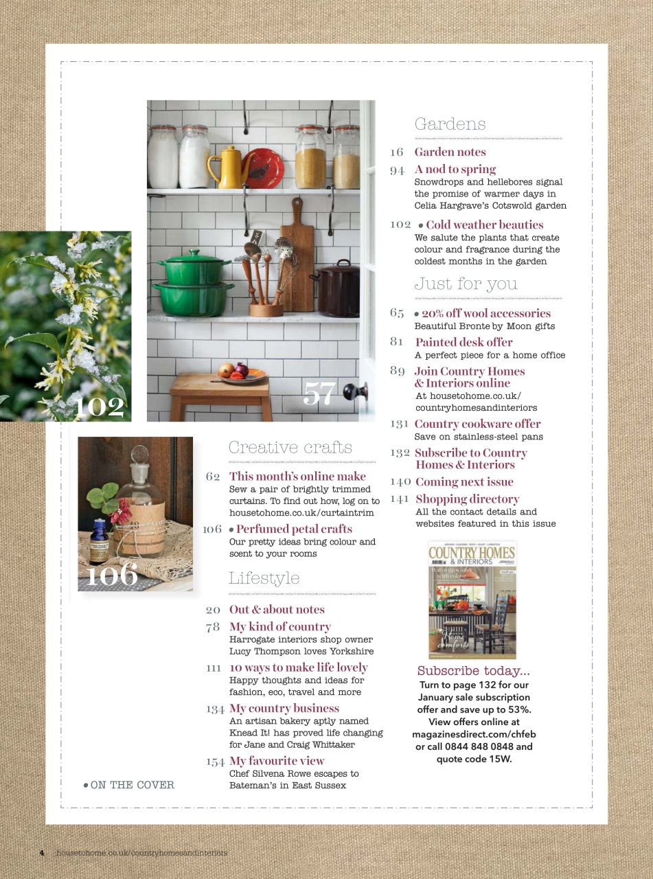 Country Homes & Interiors Preview Pages