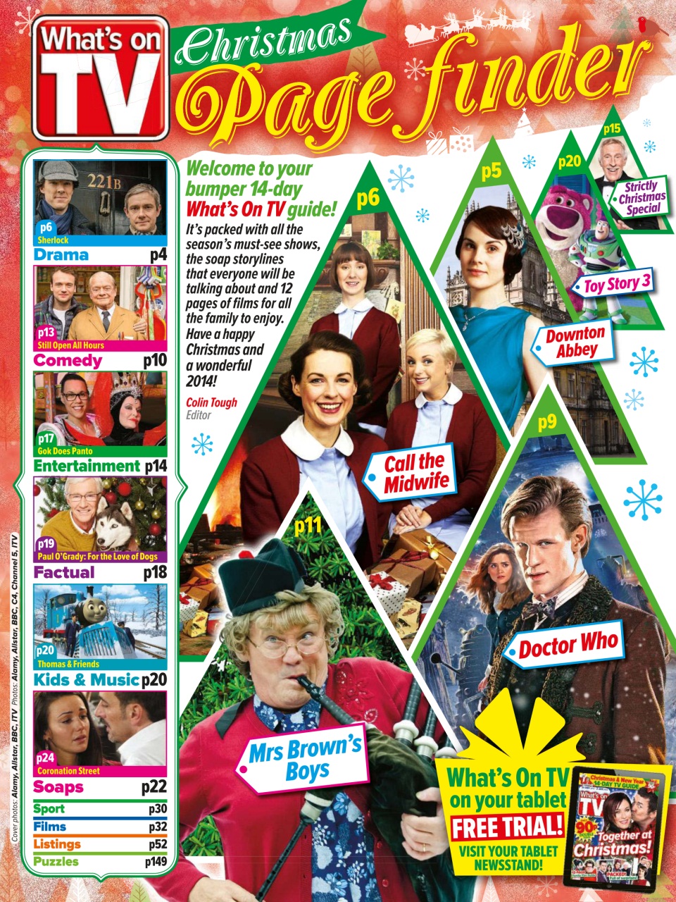What's on TV Preview Pages