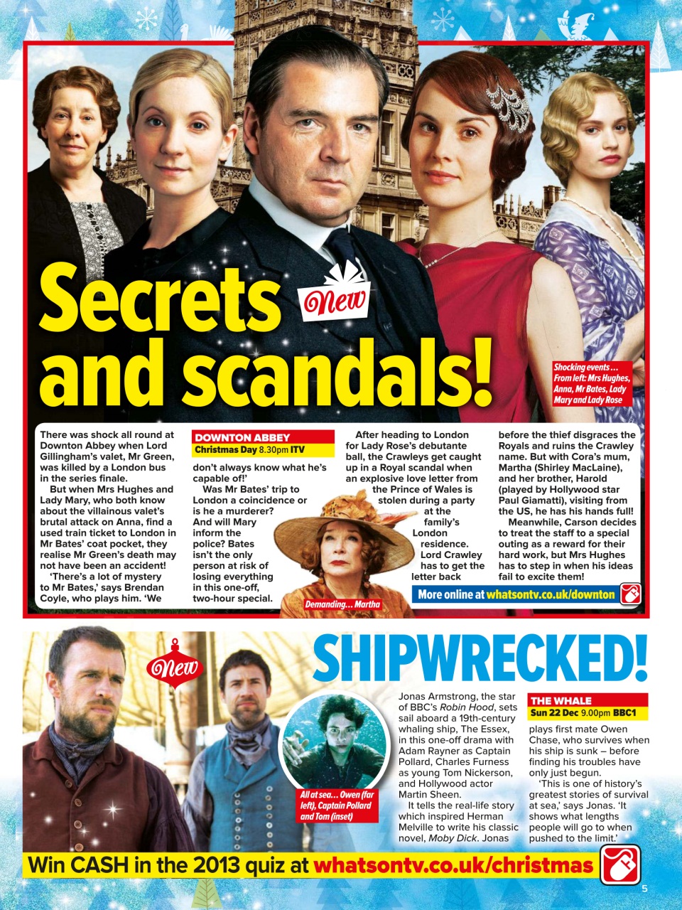 What's on TV Preview Pages