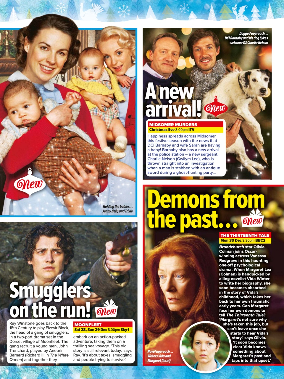 What's on TV Preview Pages