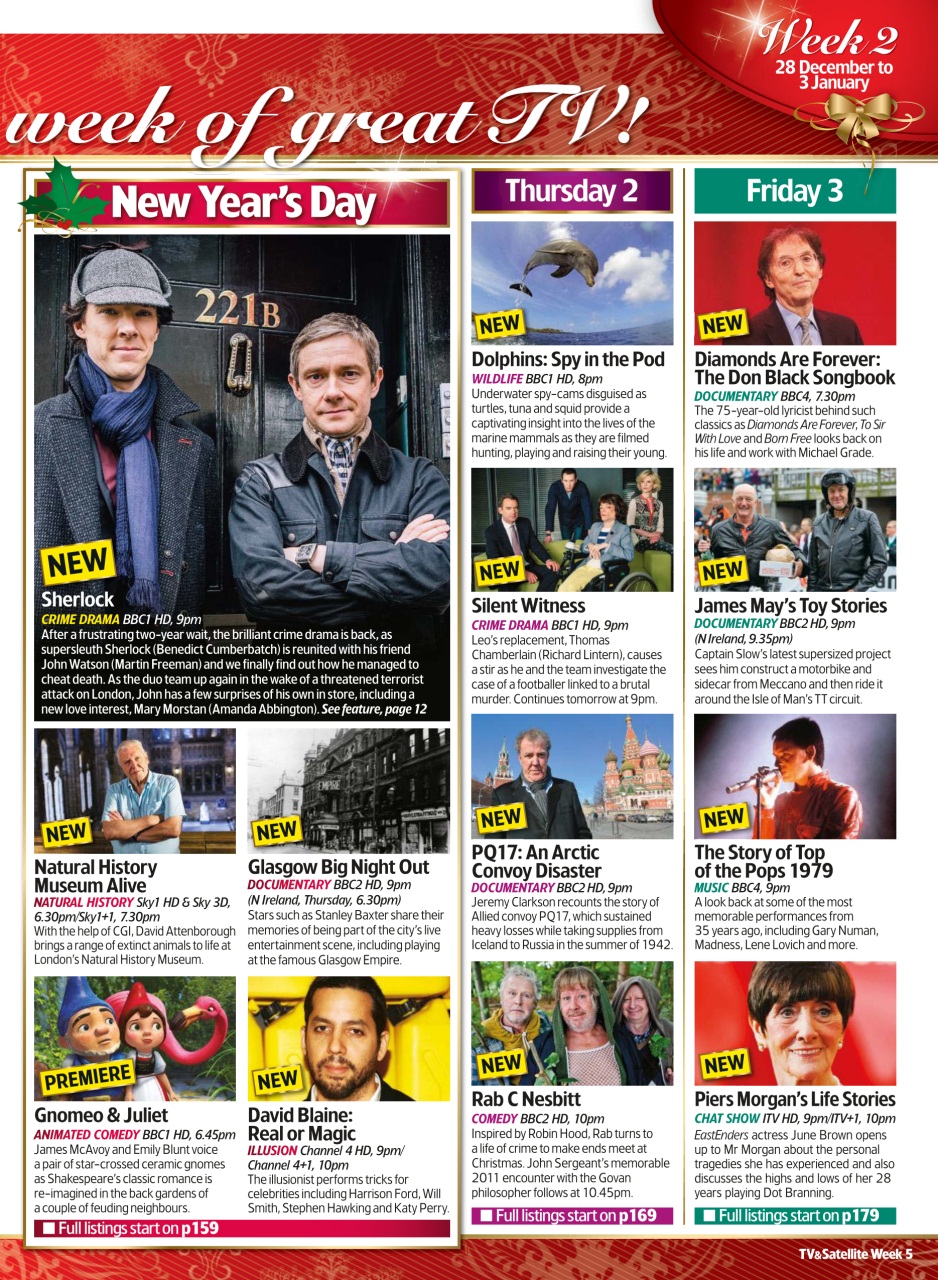 TV & Satellite Week Preview Pages