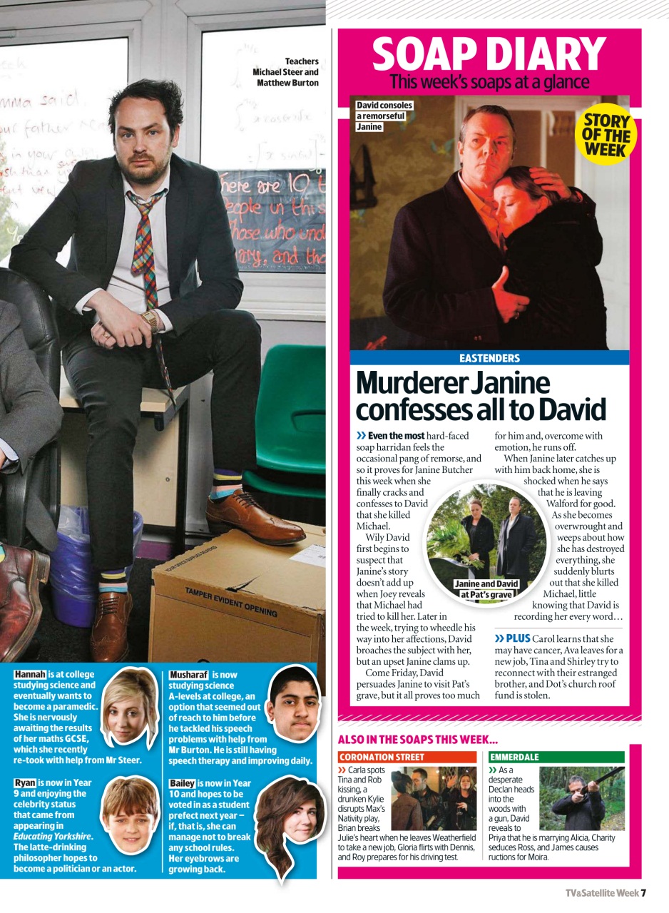 TV & Satellite Week Preview Pages