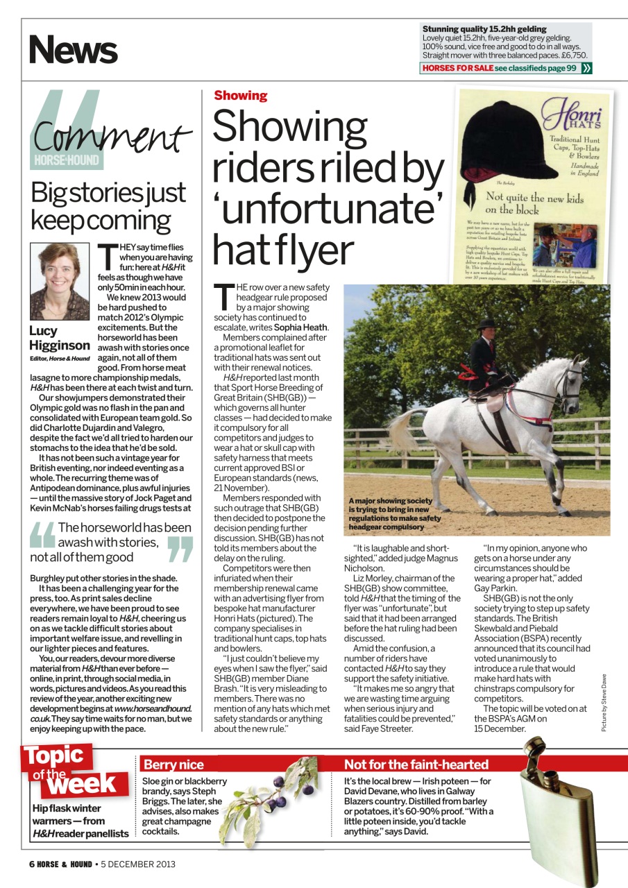 Horse & Hound Preview Pages