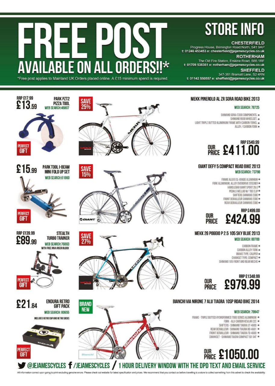 Cycling Weekly Preview Pages