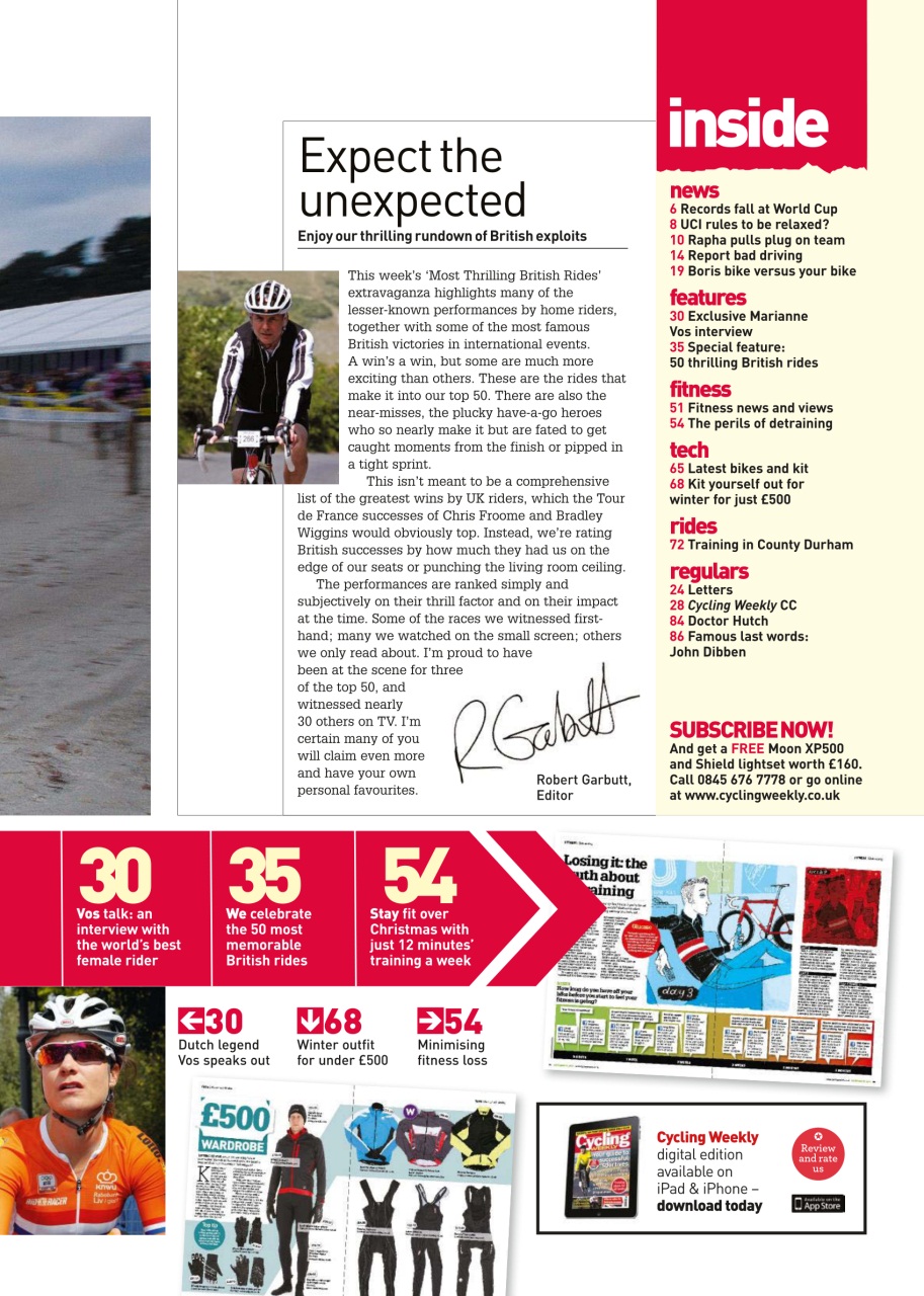 Cycling Weekly Preview Pages