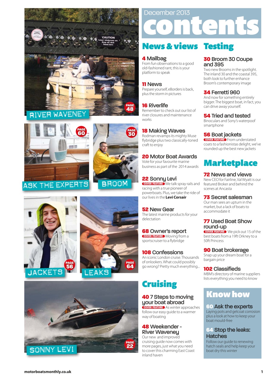 Motor Boats Monthly Preview Pages
