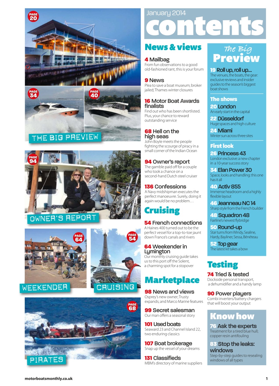Motor Boats Monthly Preview Pages