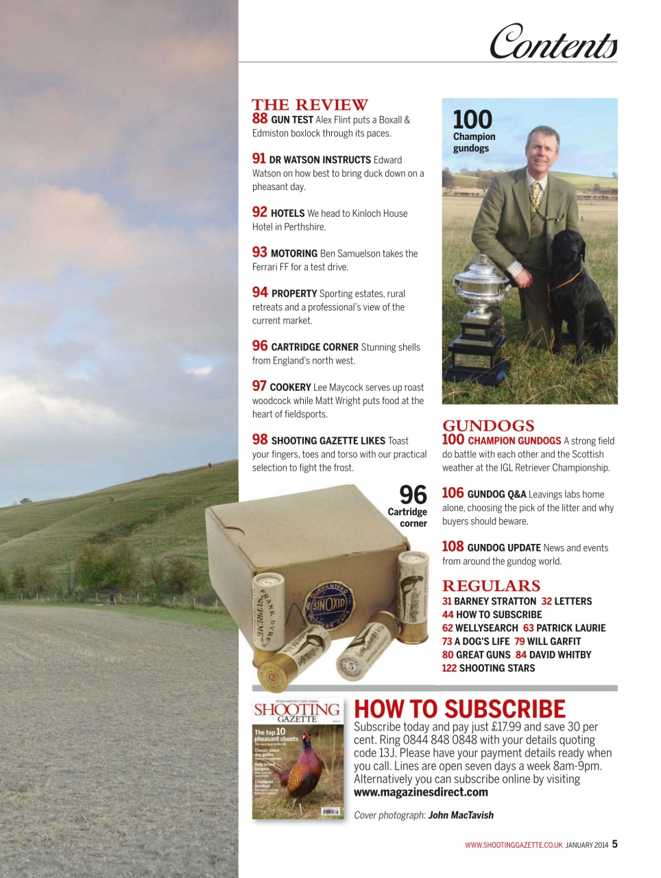 Shooting Gazette Preview Pages