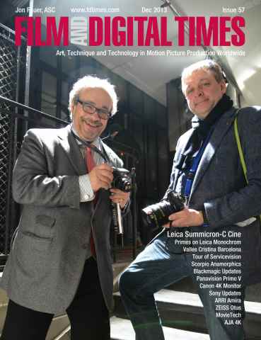 Film and Digital Times issue Dec 2013 - Issue 57