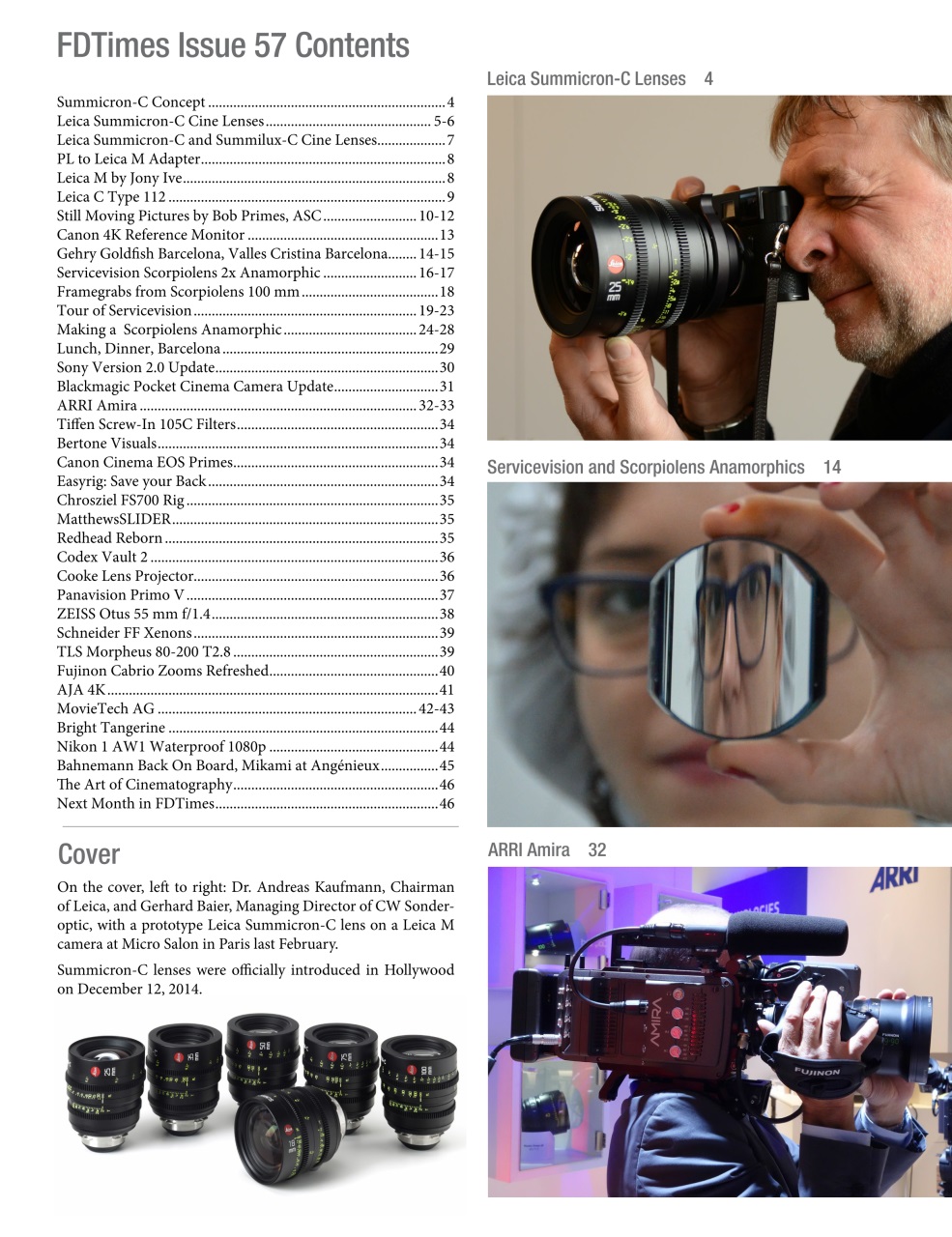 Film and Digital Times Preview Pages