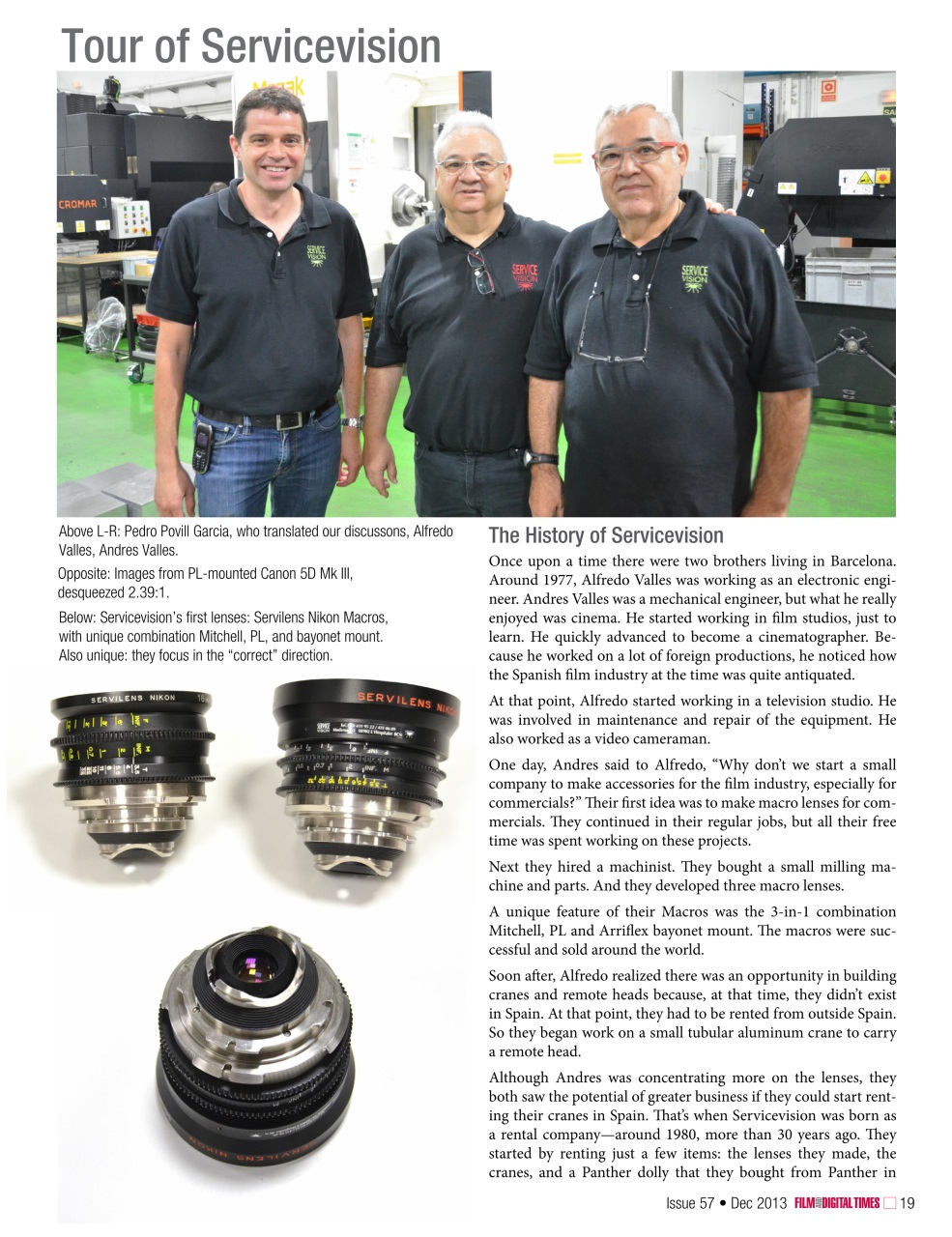 Film and Digital Times Preview Pages