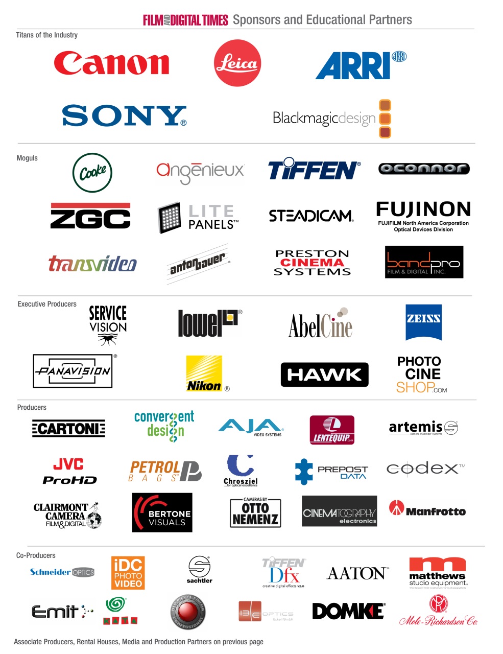 Film and Digital Times Preview Pages