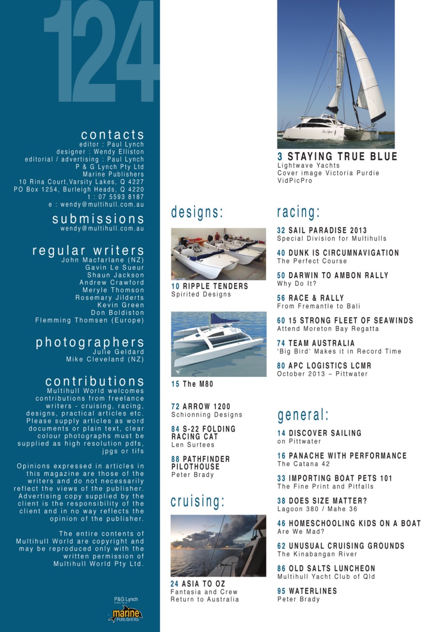 Multihull World Preview Pages