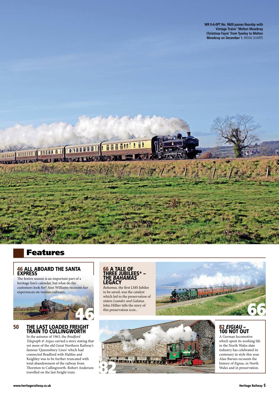 Heritage Railway Preview Pages