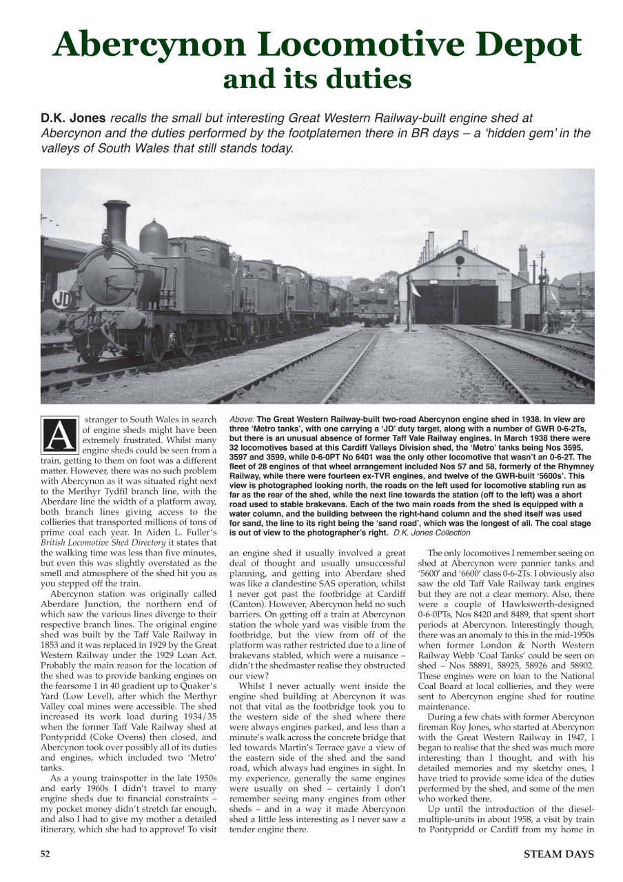 Steam Days Preview Pages