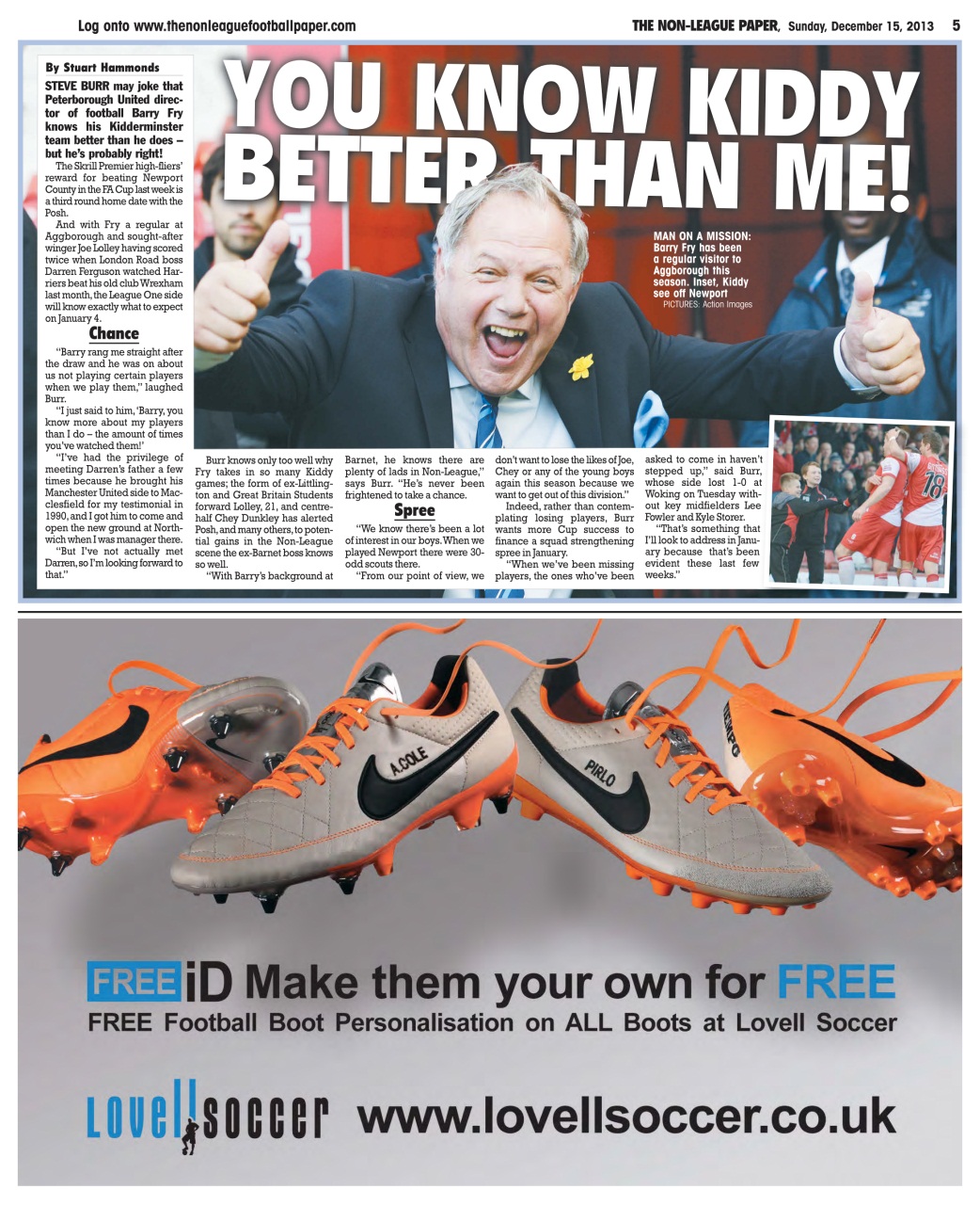 The Non-League Football Paper Preview Pages