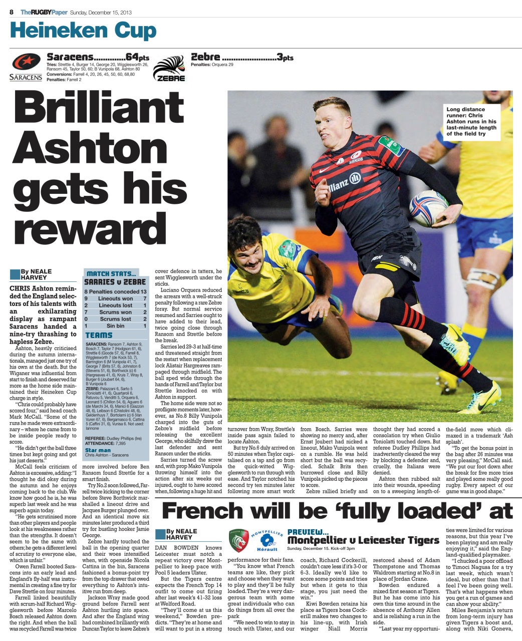 The Rugby Paper Preview Pages