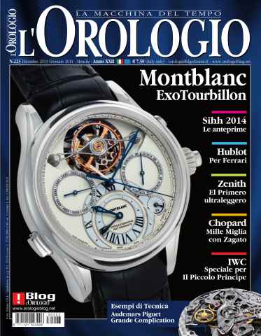 L'Orologio issue 223 dicembre/gennaio