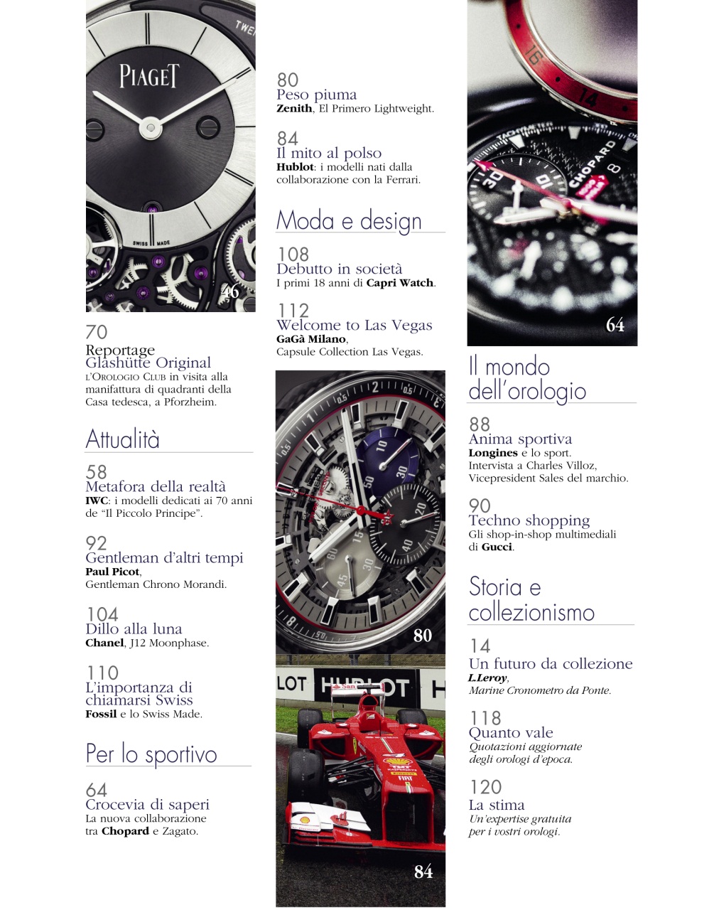 L'Orologio Preview Pages