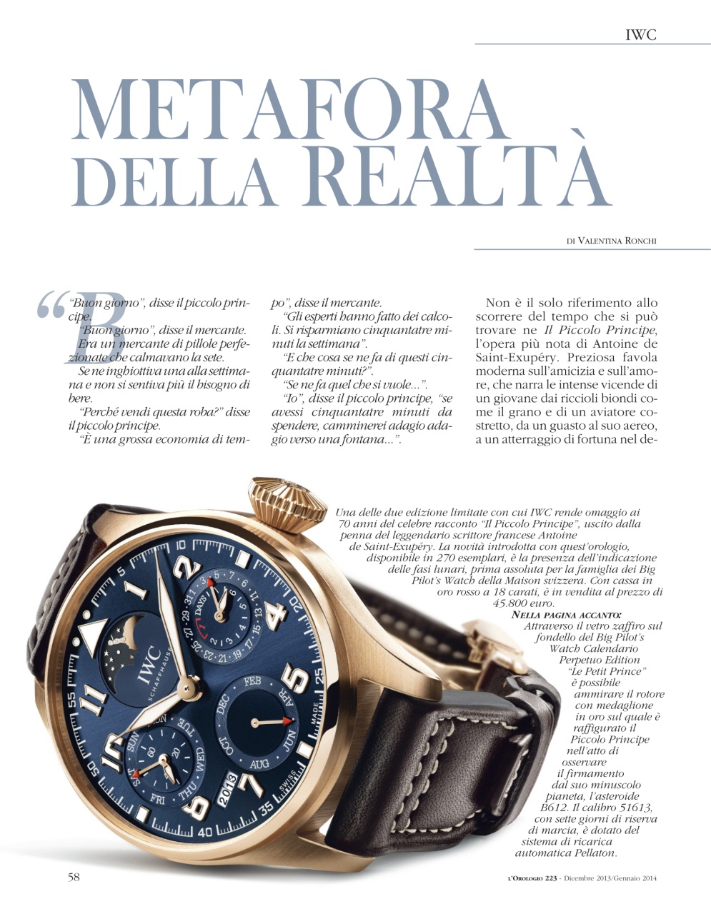L'Orologio Preview Pages