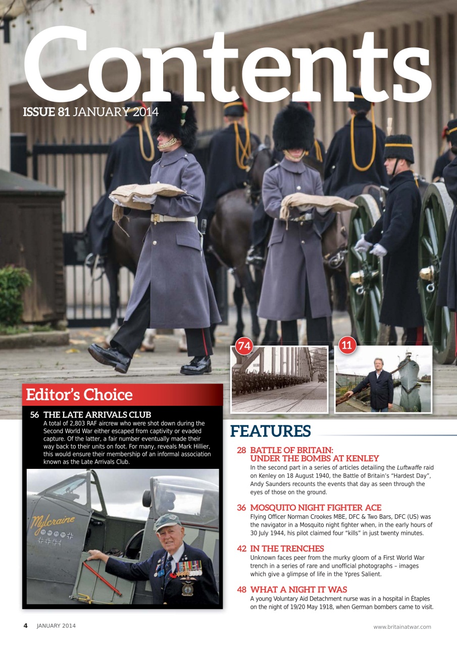 Britain at War Magazine Preview Pages