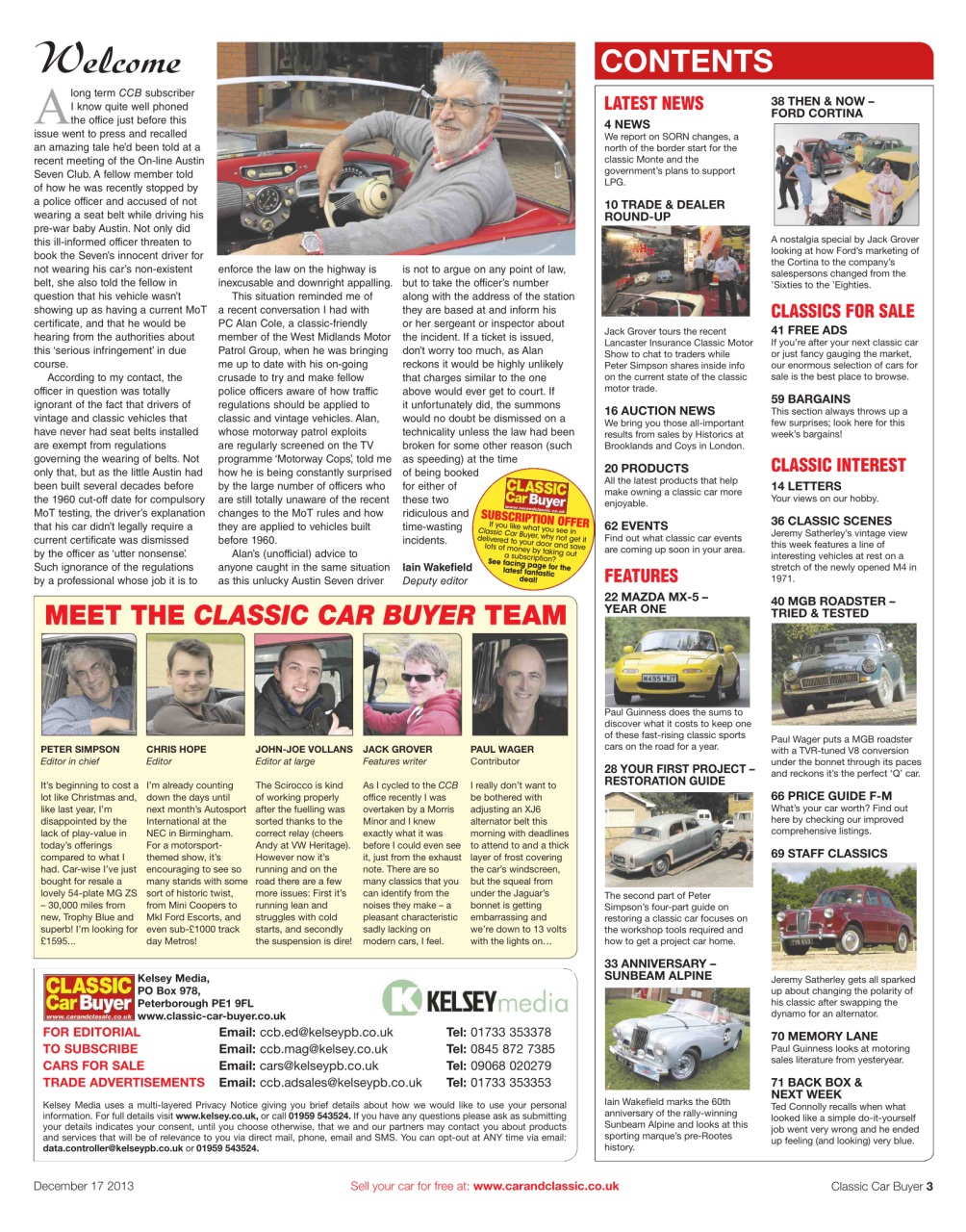 Classic Car Buyer Preview Pages