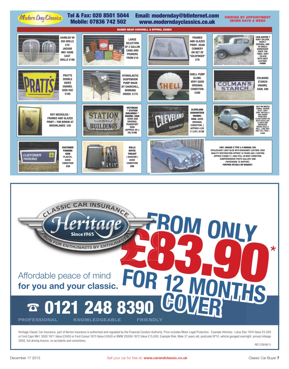 Classic Car Buyer Preview Pages