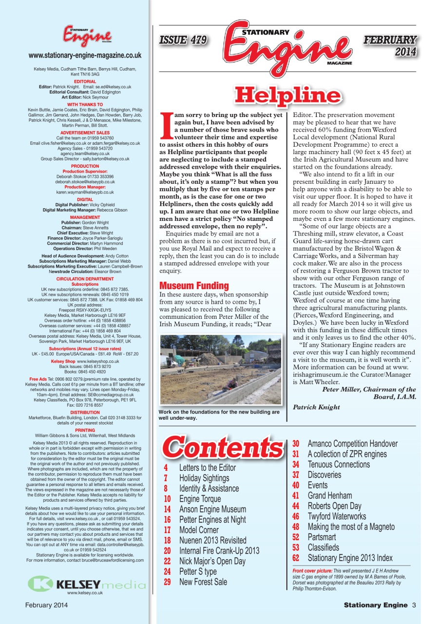 Stationary Engine Preview Pages