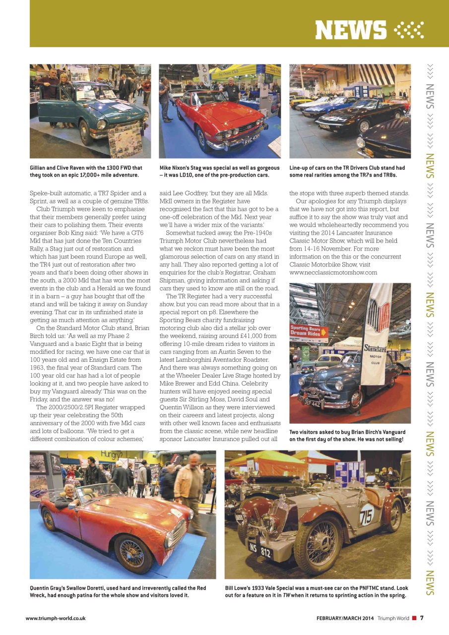 Triumph World Preview Pages